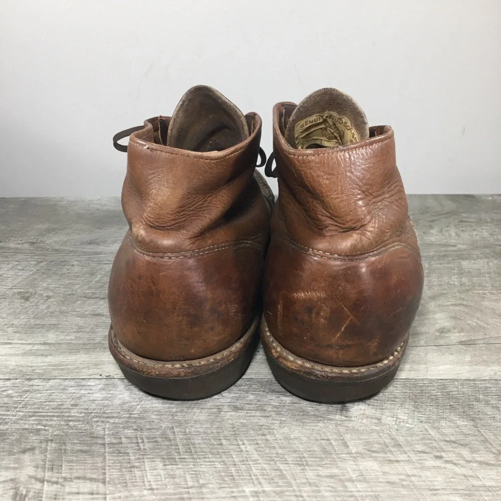 Hudson’s Bay Herter’s Moc Toe Chukka Hiking Hunting Work Boots Vintage Size 10